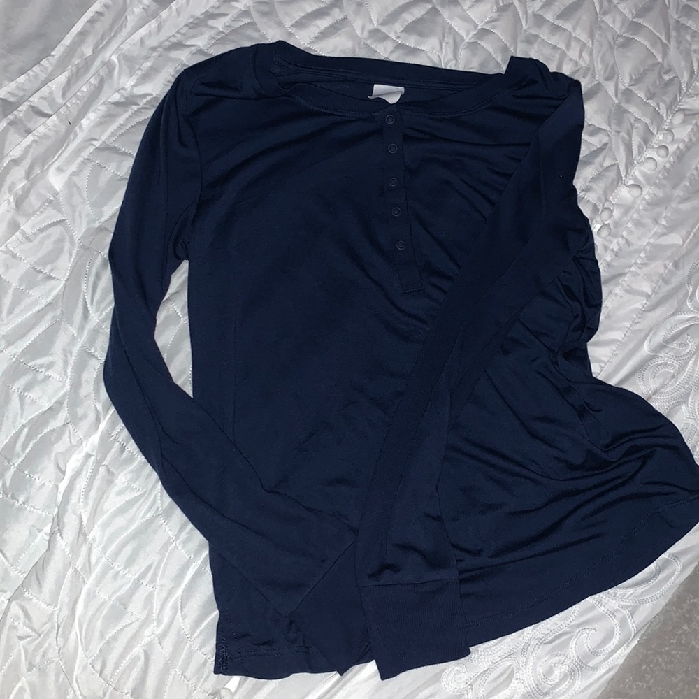 longsleeve pajama shirt. small